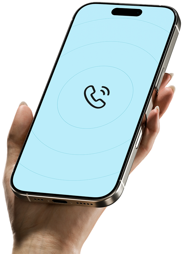 Ruka koja drži telefon